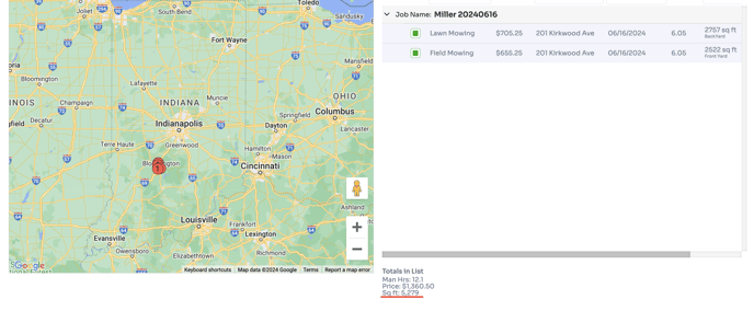 Accumulated SQFT on GS